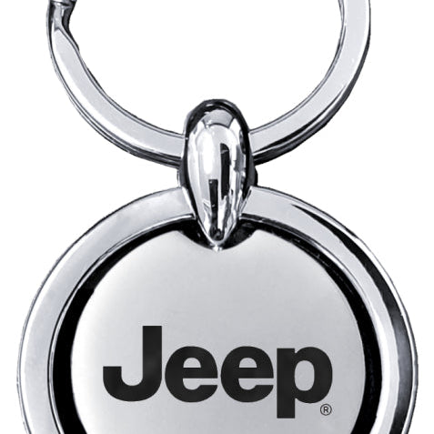 Jeep Revolver Key Fob - Silver