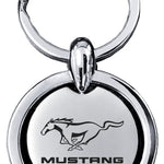 Mustang Revolver Key Fob - Silver