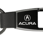 Acura Premier Carabiner Key Fob - Black Pearl