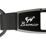 Ford Bronco Premier Carabiner Key Fob - Black Pearl