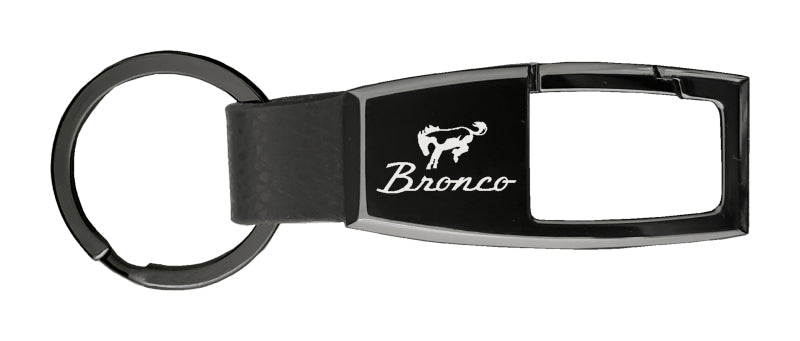 Ford Bronco Premier Carabiner Key Fob - Black Pearl