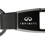 Infiniti Premier Carabiner Key Fob - Black Pearl