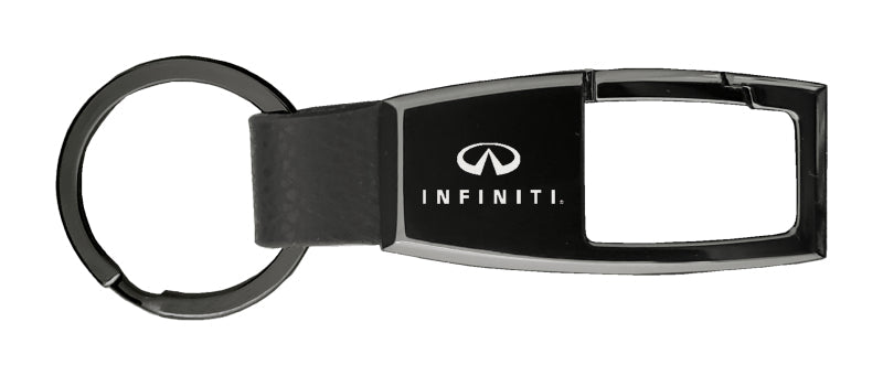 Infiniti Premier Carabiner Key Fob - Black Pearl