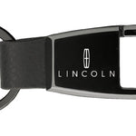 Lincoln Premier Carabiner Key Fob - Black Pearl