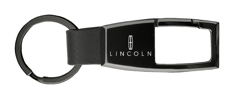 Lincoln Premier Carabiner Key Fob - Black Pearl