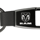 Ram Premier Carabiner Key Fob - Black Pearl