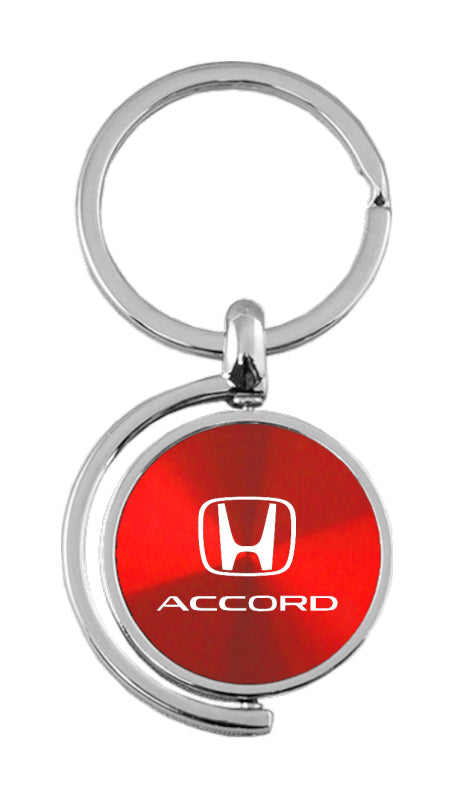 Honda Accord Spinner Key Fob - Red