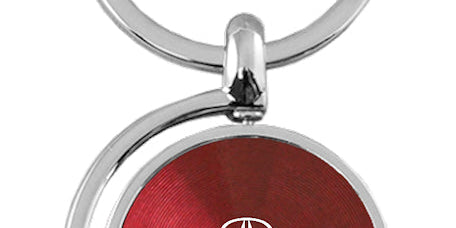 Acura Spinner Key Fob - Burgundy