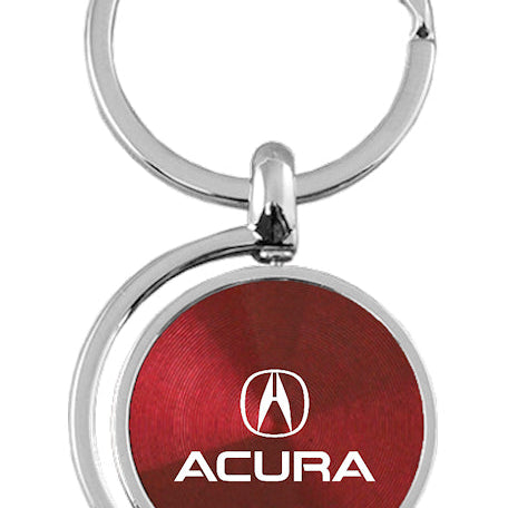 Acura Spinner Key Fob - Burgundy