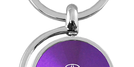 Acura Spinner Key Fob - Purple