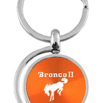 Ford Bronco II Spinner Key Fob - Orange