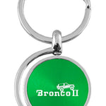 Ford Bronco II Climbing Spinner Key Fob - Green