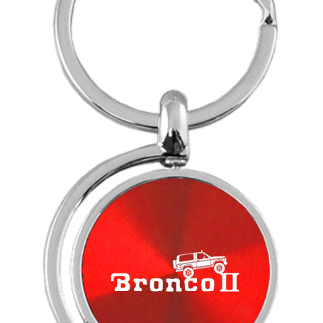 Ford Bronco II Climbing Spinner Key Fob - Red