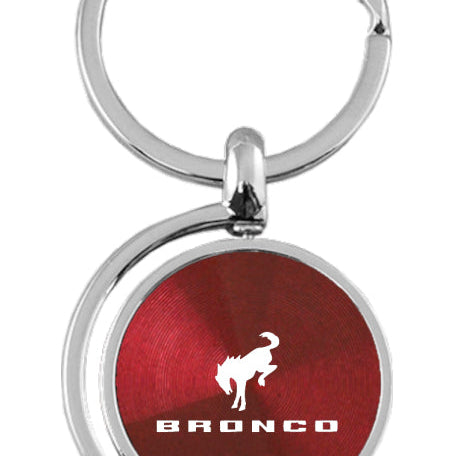 Ford Bronco 2020 Spinner Key Fob - Burgundy