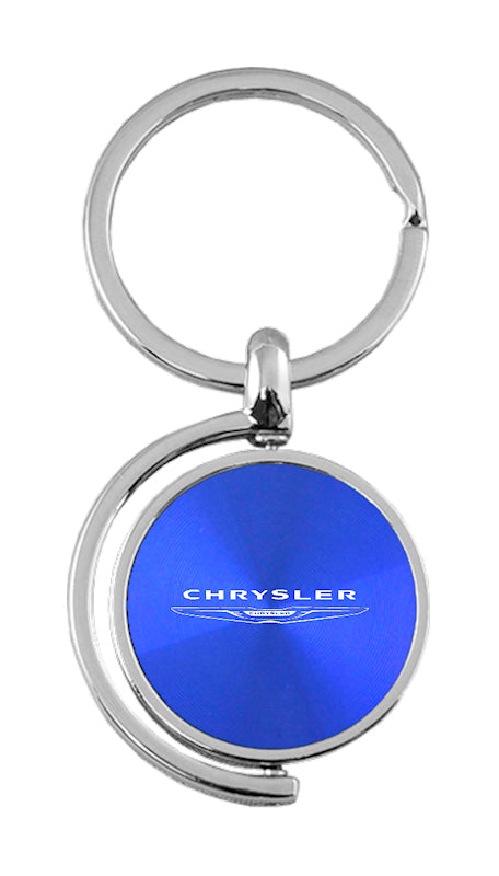 Chrysler Spinner Key Fob - Blue