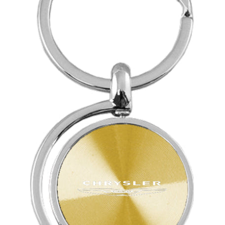 Chrysler Spinner Key Fob - Gold