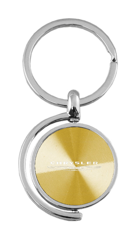 Chrysler Spinner Key Fob - Gold