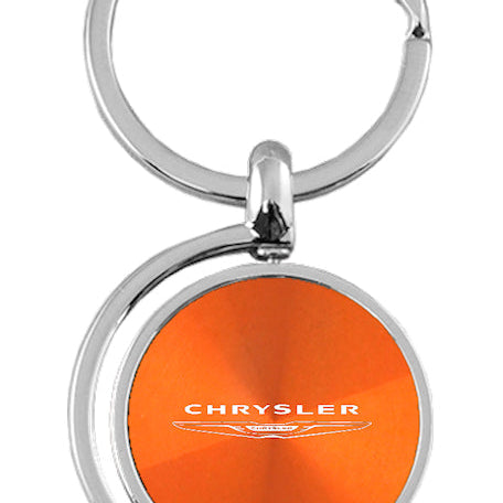 Chrysler Spinner Key Fob - Orange