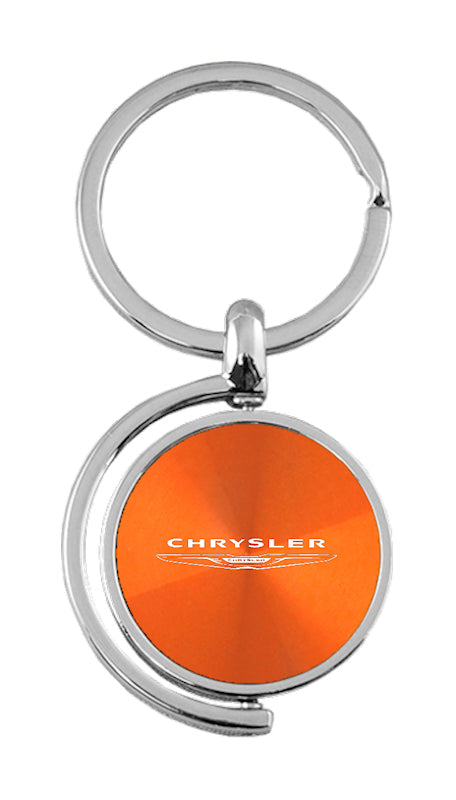 Chrysler Spinner Key Fob - Orange