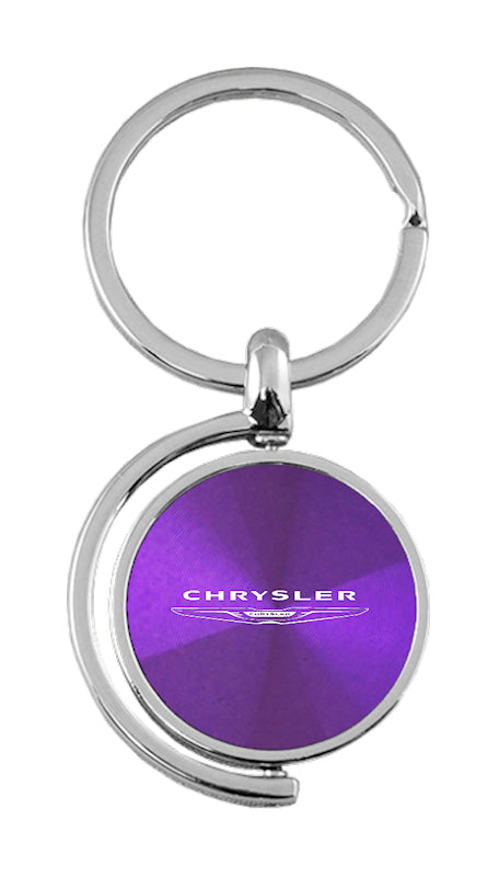 Chrysler Spinner Key Fob - Purple