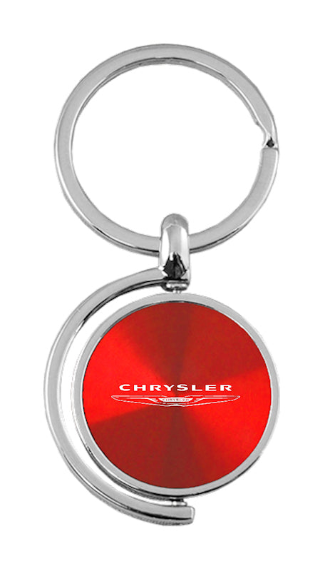 Chrysler Spinner Key Fob - Red