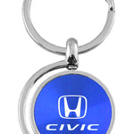 Honda Civic Spinner Key Fob - Blue