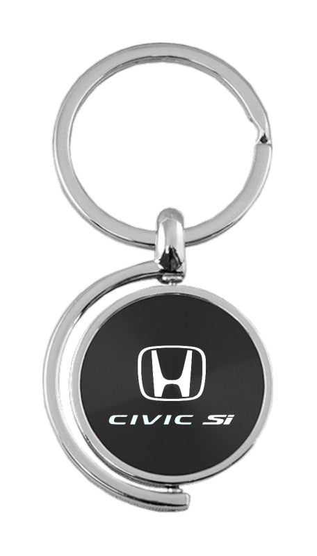 Honda Civic SI Spinner Key Fob - Black