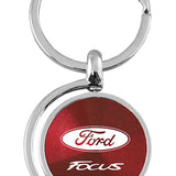 Ford Focus Spinner Key Fob - Burgundy