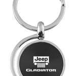 Jeep Gladiator Spinner Key Fob - Black