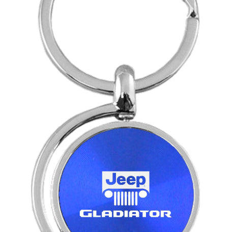 Jeep Gladiator Spinner Key Fob - Blue