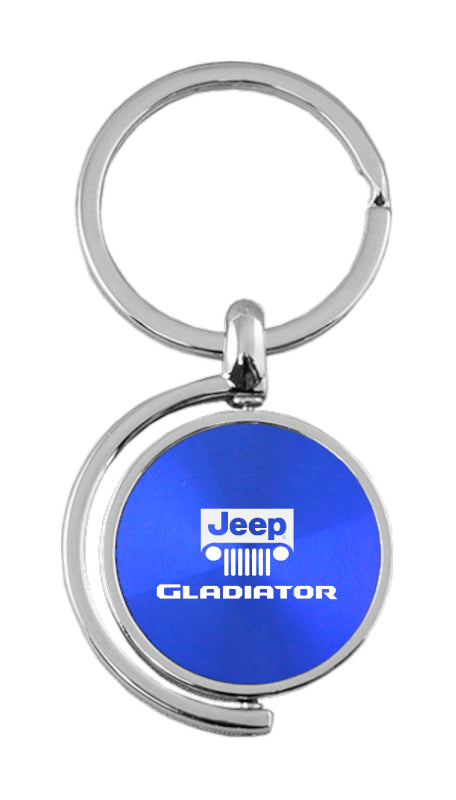 Jeep Gladiator Spinner Key Fob - Blue