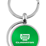 Jeep Gladiator Spinner Key Fob - Green