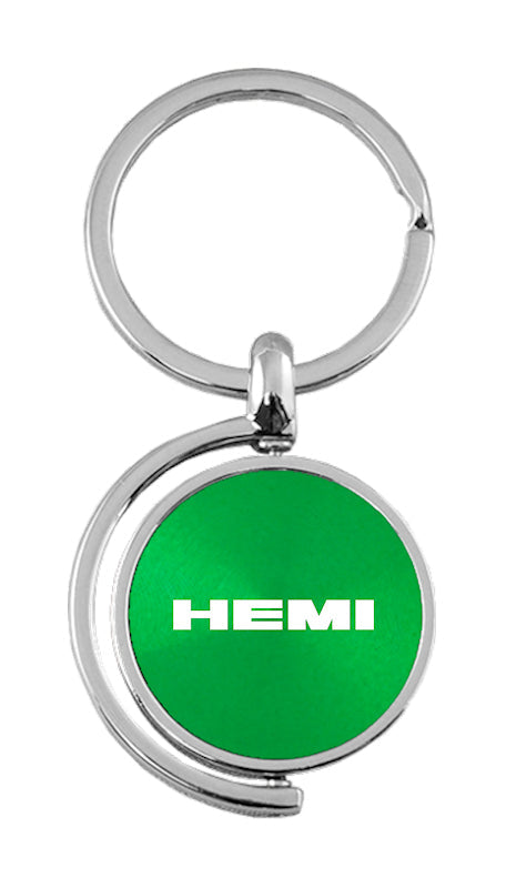 Mopar Hemi Spinner Key Fob - Green