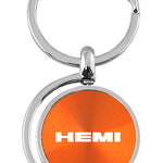 Mopar Hemi Spinner Key Fob - Orange