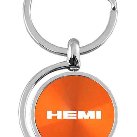 Mopar Hemi Spinner Key Fob - Orange