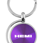 Mopar Hemi Spinner Key Fob - Purple