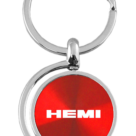 Mopar Hemi Spinner Key Fob - Red