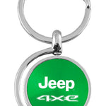 Jeep 4xe Spinner Key Fob - Green