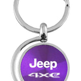 Jeep 4xe Spinner Key Fob - Purple