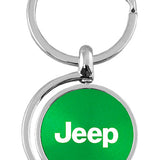 Jeep Spinner Key Fob - Green