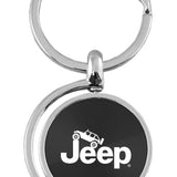 Jeep Climbing Spinner Key Fob - Black