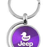 Jeep Duck Spinner Key Fob - Purple