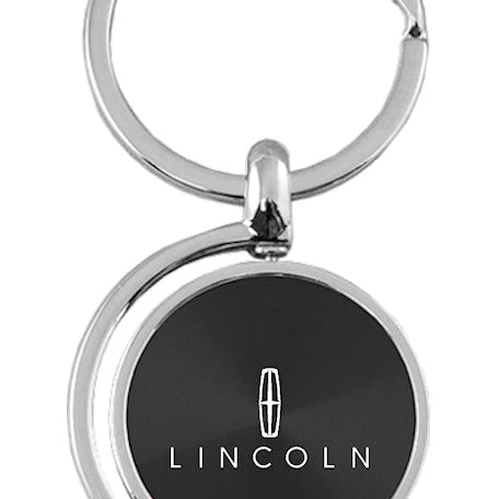 Lincoln Spinner Key Fob - Black