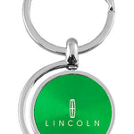 Lincoln Spinner Key Fob - Green