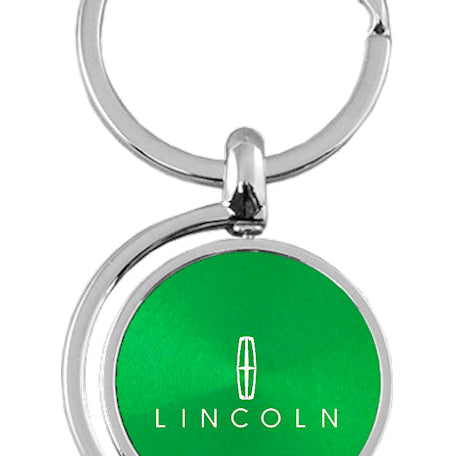 Lincoln Spinner Key Fob - Green