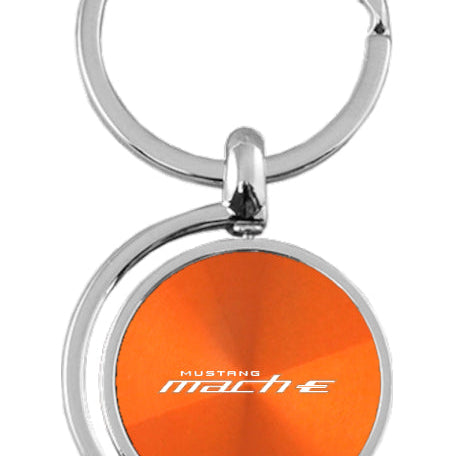 Ford Mach-E Spinner Key Fob - Orange