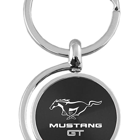 Mustang GT Spinner Key Fob - Black