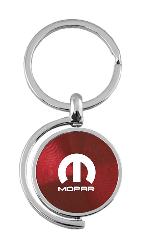 Mopar Spinner Key Fob - Burgundy