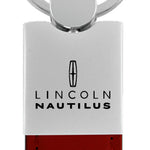 Lincoln Nautilus Spinner Key Fob - Red