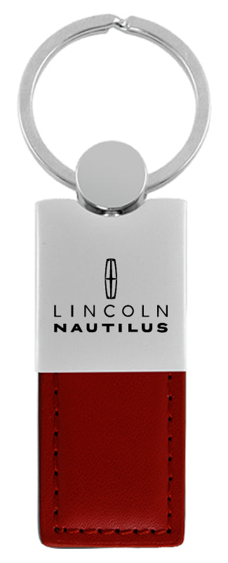 Lincoln Nautilus Spinner Key Fob - Red